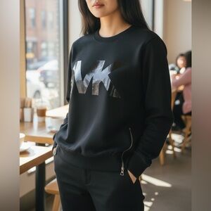 Micheal kors Black Sweater Size M